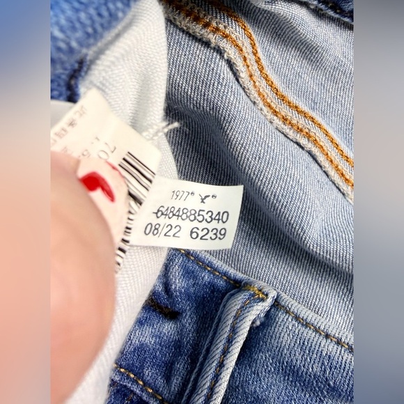 American Eagle Men’s AirFlex+ Distressed Athletic Jeans Size 29x30 - Picture 7 of 7